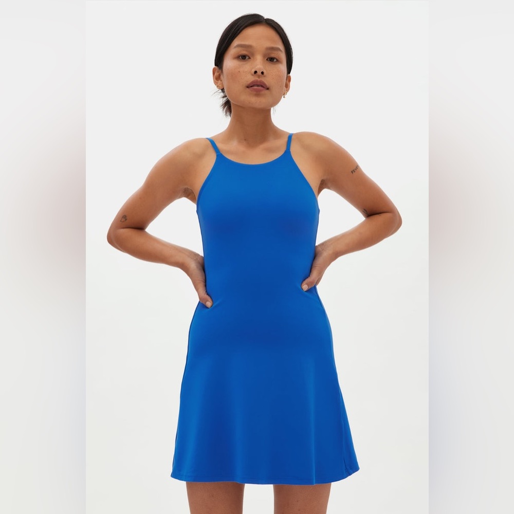 Girlfriend Collective Ultramarine Naomi Workout Dress NWT | XL